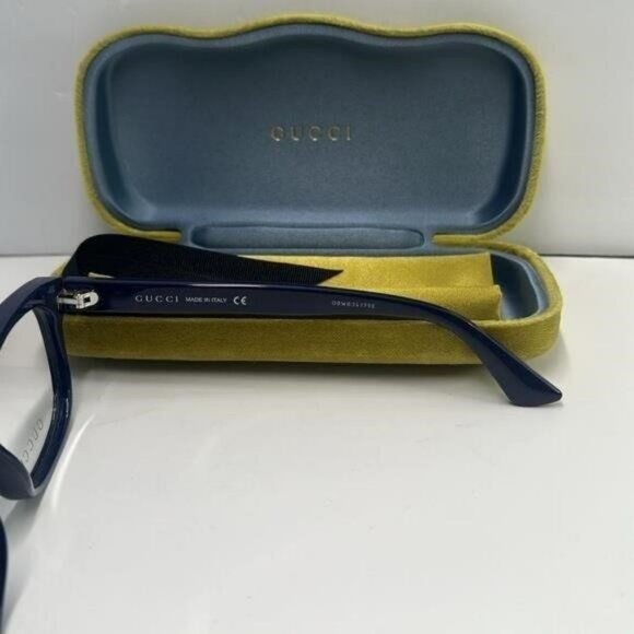 💯 - NEW GUCCI Unisex Blue Optical Glasses GG0768O | 100% AUTHENTIC & FULL PA… - Picture 3 of 11